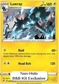 Luxray⁣ - Rebel Clash⁣ (Holo Rare)⁣ [62]