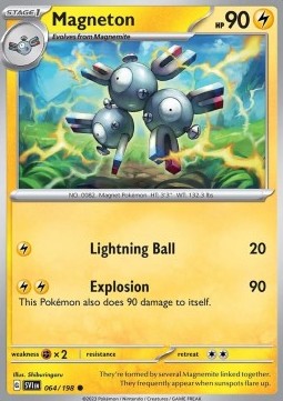 Magneton⁣ - Scarlet & Violet⁣ (Common)⁣ [064]