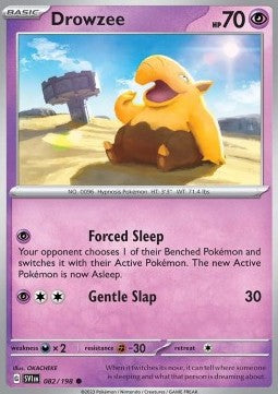 Drowzee⁣ - Scarlet & Violet⁣ (Common)⁣ [082]