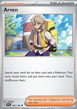 Arven⁣ - Scarlet & Violet⁣ (Uncommon)⁣ [166]