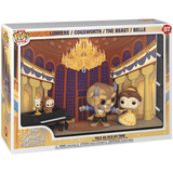 Funko POP! Deluxe - Moment: Disney's Beauty and the Beast: Tale as Old as Time - Lumiere / Cogsworth / The Beast / Belle #07