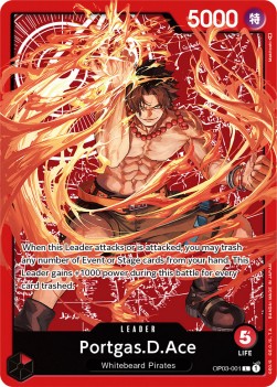Portgas.D.Ace (OP03-001) - Unnumbered Promos (Leader) [UP-OP03-001]