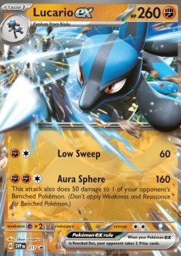 Lucario ex⁣ - SV Black Star Promos⁣ (Promo)⁣ [017]