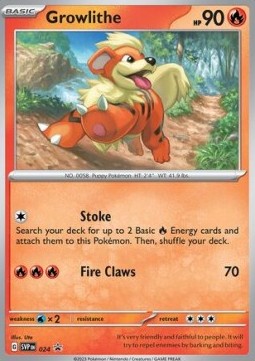 Growlithe⁣ - SV Black Star Promos⁣ (Promo)⁣ [024]