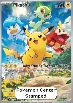 Pikachu⁣ - SV Black Star Promos⁣ (Promo)⁣ [027]