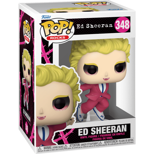 Funko POP! - Rocks: Ed Sheeran - Bad Habits #348 Action- Og Legetøjsfigurer Funko
