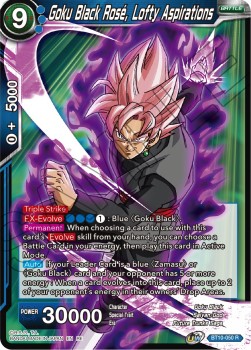 Goku Black Rose, Lofty Aspirations⁣ - Expansion Set: Ultimate Deck 2023⁣ (Rare)⁣ [BT10-050]