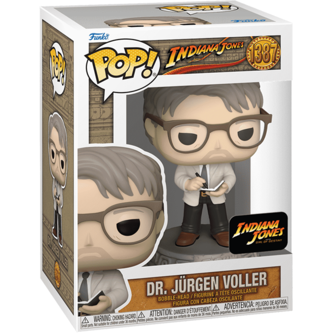 Funko POP! - Indiana Jones: Dr. Jürgen Voller #1387