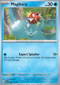 Magikarp⁣ - Paldea Evolved⁣ (Common)⁣ [042]