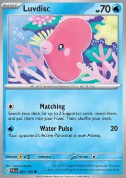 Luvdisc⁣ - Paldea Evolved⁣ (Common)⁣ [047]