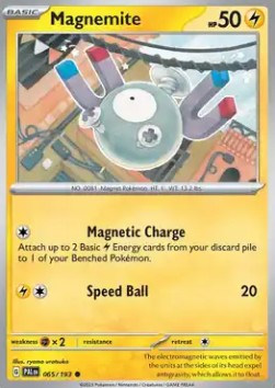 Magnemite⁣ - Paldea Evolved⁣ (Common)⁣ [065]