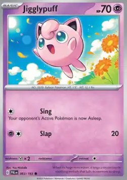 Jigglypuff⁣ - Paldea Evolved⁣ (Common)⁣ [083]