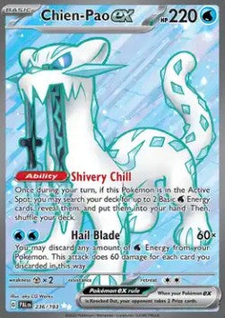 Chien-Pao ex⁣ - Paldea Evolved⁣ (Ultra Rare)⁣ [236]