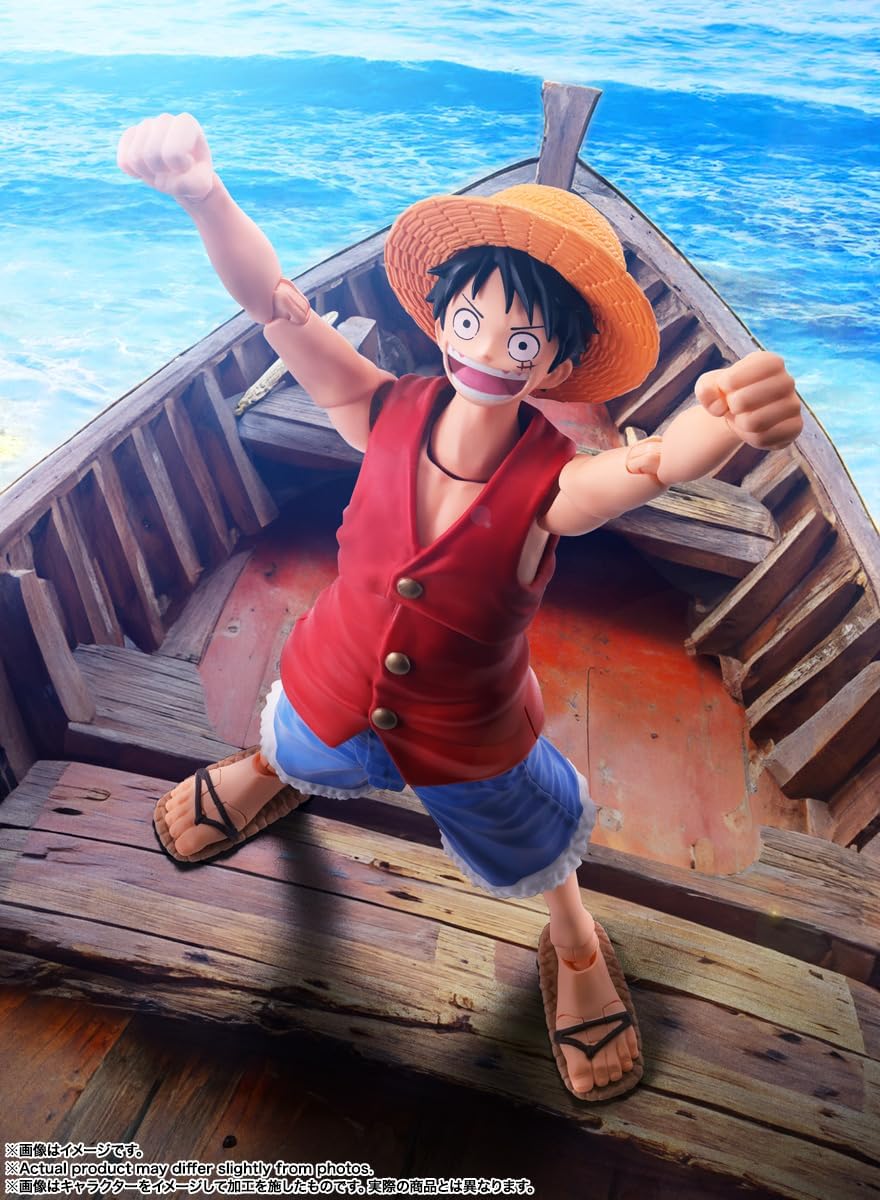 S.H. Figuarts: Monkey D. Luffy (Romance Dawn) Action Figure 15 cm Figur