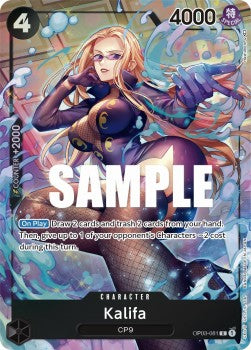 Kalifa (OP03-081) (V.2) - Pillars of Strength (Alternate Art) [OP03-081]