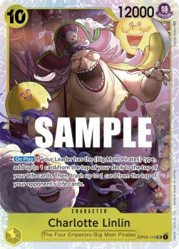 Charlotte Linlin (OP03-114) (V.1) - Pillars of Strength (Super Rare) [OP03-114]