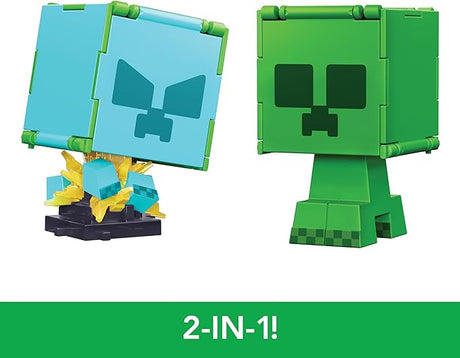 Flippin' Figs: Minecraft Mob Head - Creeper/Charged Creeper