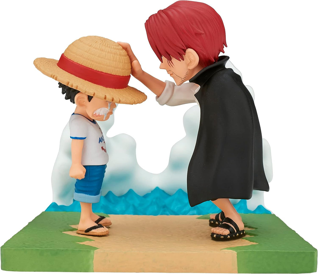 Banpresto - World Collectable Figure: One Piece - Log Stories - Monkey D. Luffy & Shanks