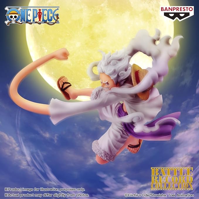 Banpresto: One Piece - Monkey.D.Luffy, Gear 5 - Battle Record Collection