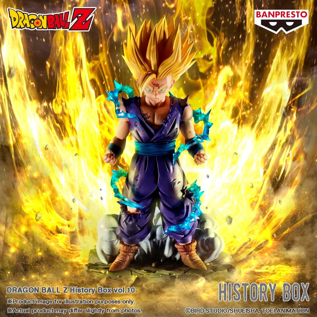 Banpresto Dragon Ball Z Super Saiyan 2 Son Gohan History Box Figur