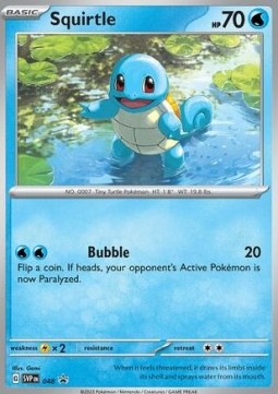 Squirtle⁣ - SV Black Star Promos⁣ (Promo)⁣ [048]