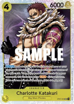 Charlotte Katakuri (ST07-003)⁣ - Starter Deck: Big Mom Pirates⁣ (Super Rare)⁣ [003]