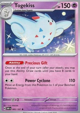 Togekiss⁣ - Obsidian Flames⁣ (Rare)⁣ [085]