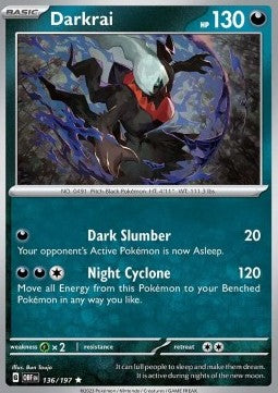 Darkrai⁣ - Obsidian Flames⁣ (Rare)⁣ [136]