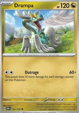 Drampa⁣ - Obsidian Flames⁣ (Uncommon)⁣ [161]