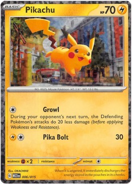 Pikachu - McDonald's Match Battle 2023 (Promo) [M23-006]