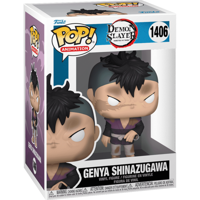 Funko POP! Demon Slayer Genya Shinazugawa #1406 Figur