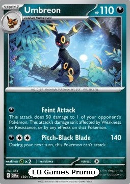 Umbreon⁣ - Obsidian Flames⁣ (Promo)⁣ [130]