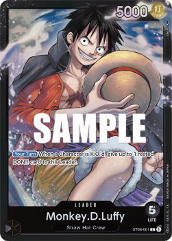 Monkey.D.Luffy (ST08-001) - Starter Deck: Monkey.D.Luffy (Leader) [ST-08-001]