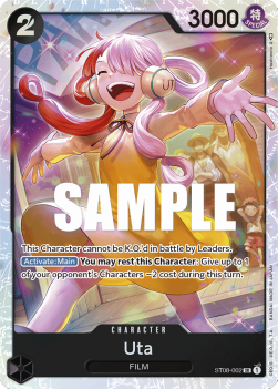 Uta (ST08-002) - Starter Deck: Monkey.D.Luffy (Super Rare) [ST-08-002]