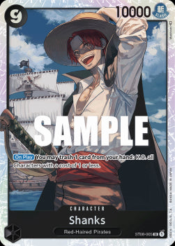 Shanks (ST08-005) - Starter Deck: Monkey.D.Luffy (Super Rare) [ST-08-005]