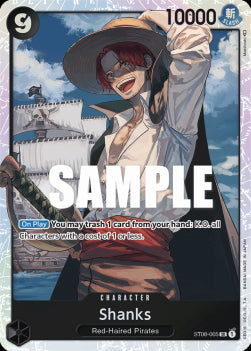 Shanks (ST08-005)⁣ - Starter Deck: Monkey.D.Luffy⁣ (Super Rare)⁣ [005]