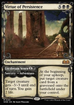 Virtue of Persistence // Locthwain Scorn