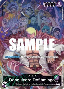 Donquixote Doflamingo (OP04-019) (V.2)⁣ - Kingdoms of Intrigue⁣ (Alternate Art)⁣ [019]