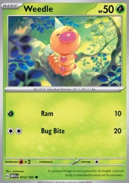 Weedle⁣ - 151⁣ (Common)⁣ [013]