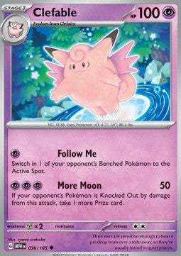 Clefable⁣ - 151⁣ (Uncommon)⁣ [036]