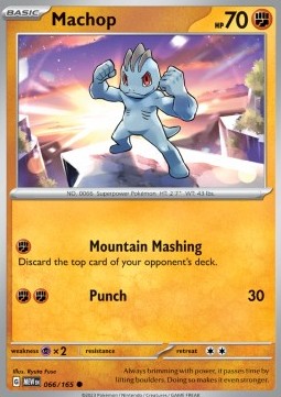 Machop⁣ - 151⁣ (Common)⁣ [066]