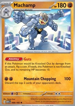 Machamp⁣ - 151⁣ (Rare)⁣ [068]