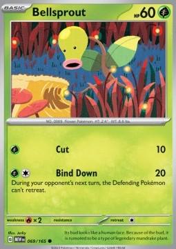 Bellsprout⁣ - 151⁣ (Common)⁣ [069]