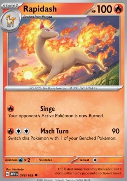 Rapidash⁣ - 151⁣ (Uncommon)⁣ [078]