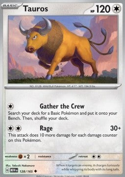 Tauros⁣ - 151⁣ (Uncommon)⁣ [128]