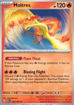 Moltres⁣ - 151⁣ (Rare)⁣ [146]