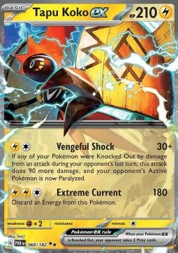 Tapu Koko ex⁣ - Paradox Rift⁣ (Double Rare)⁣ [068]