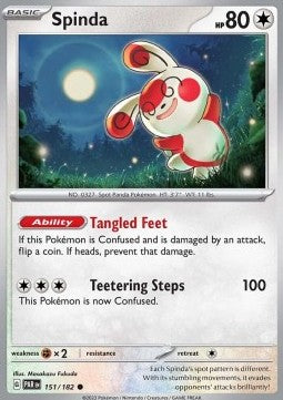 Spinda⁣ - Paradox Rift⁣ (Common)⁣ [151]