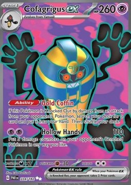 Cofagrigus ex⁣ - Paradox Rift⁣ (Ultra Rare)⁣ [224]