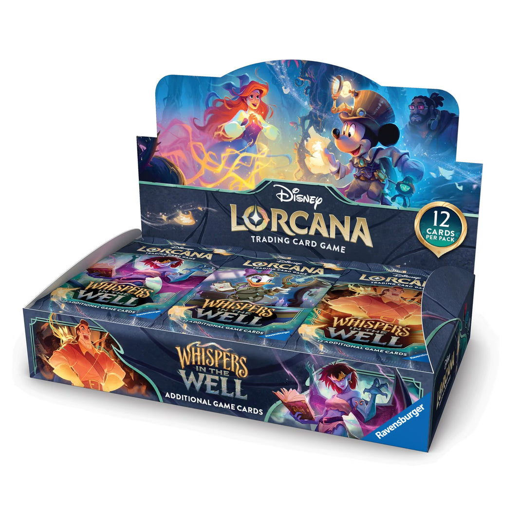 Disney Lorcana TCG Set 10 Whispers in the Well Booster Display Box Kortspil